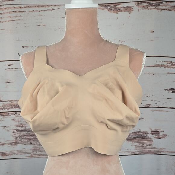 Evelyn Bobbie Beyond Bra Beige Size 3X - Picture 1 of 6